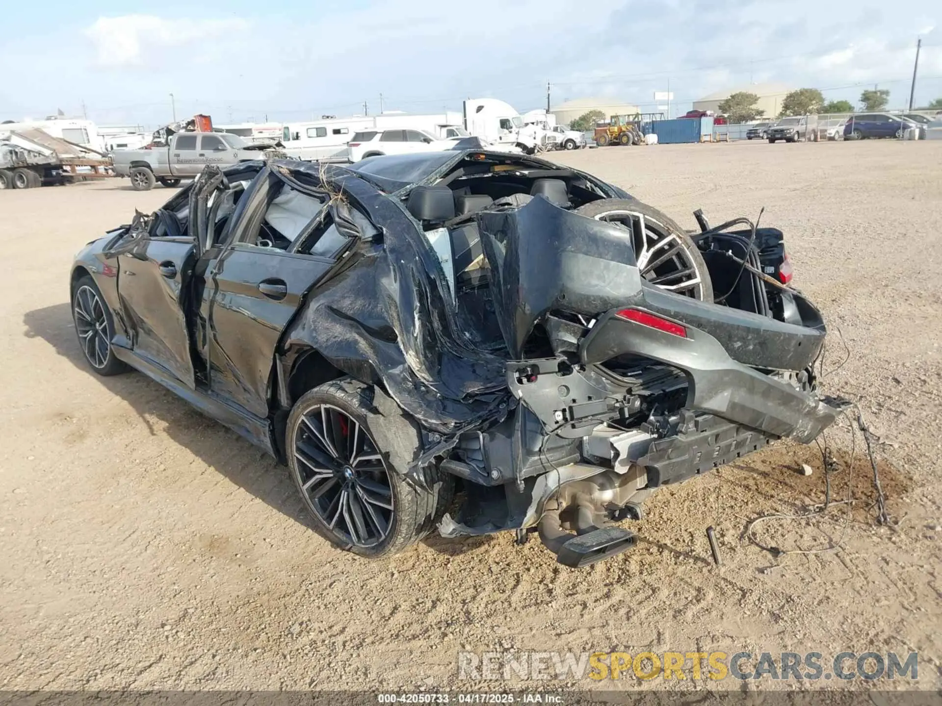 3 Photograph of a damaged car WBA13BK0XMCF98624 BMW M550I 2021