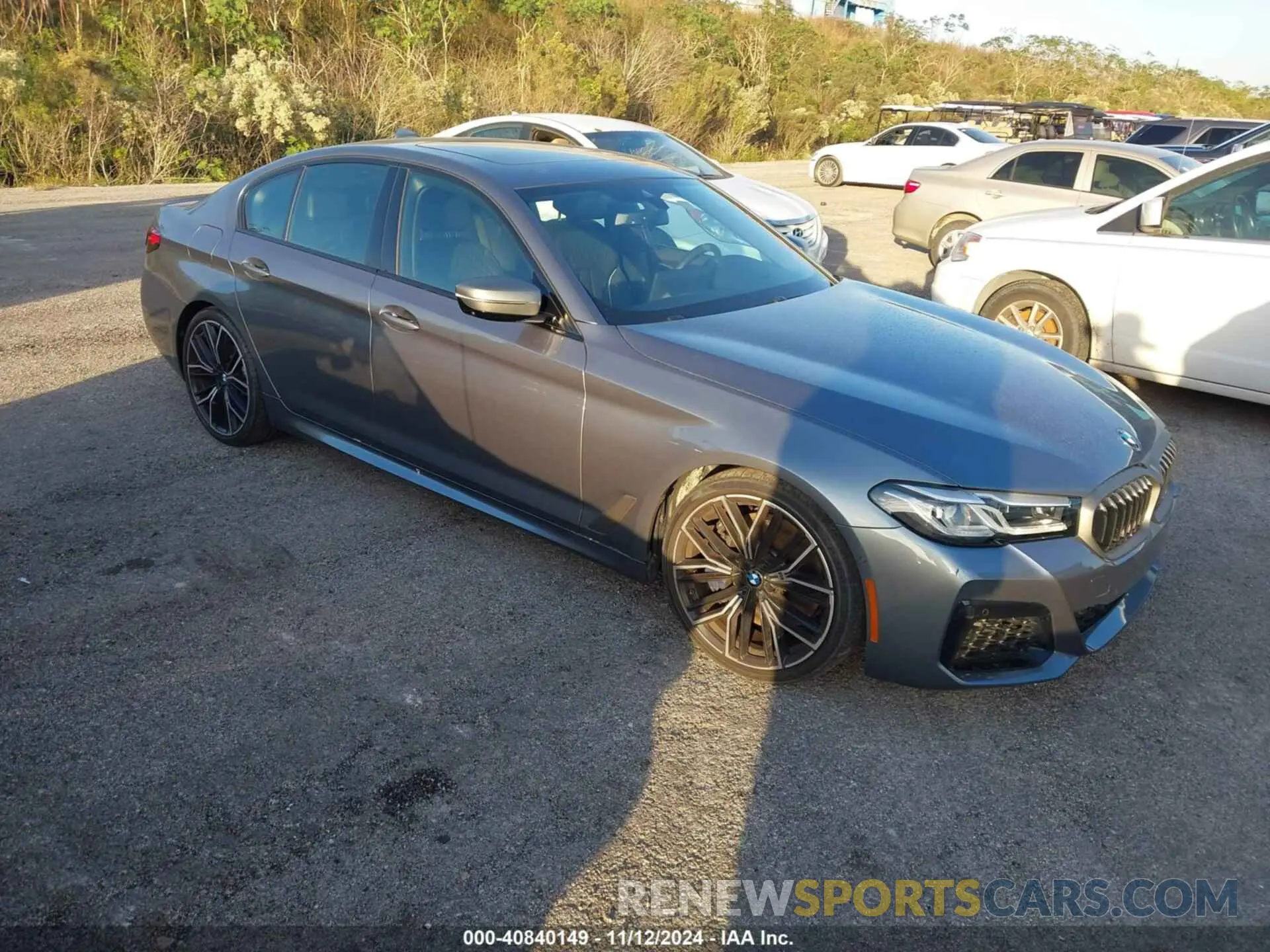 1 Photograph of a damaged car WBA13BK0XMCG26552 BMW M550I 2021