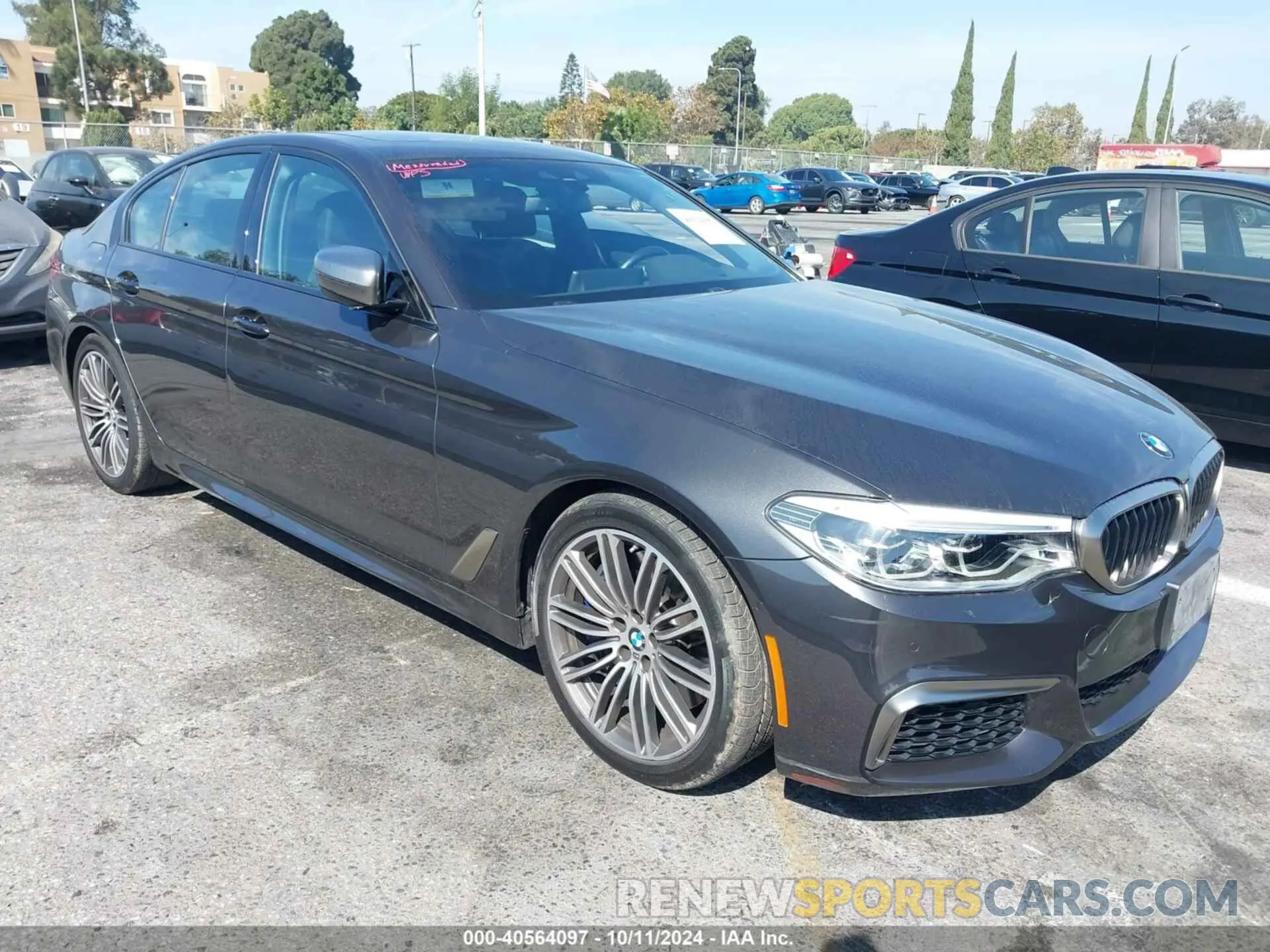1 Photograph of a damaged car WBAJB9C57KB288775 BMW M550XI 2019