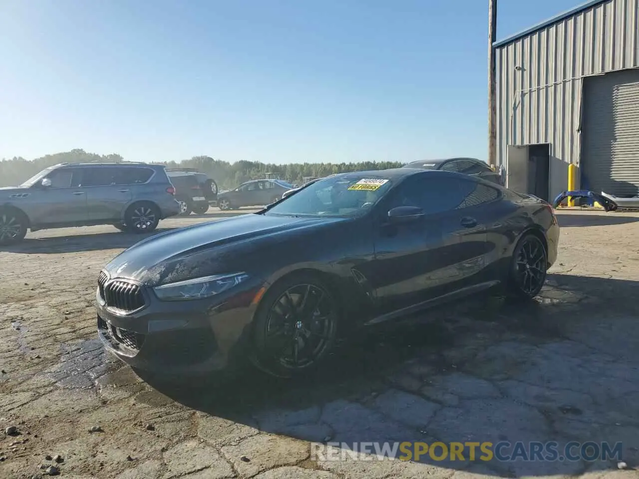 1 Photograph of a damaged car WBABC4C50KBJ35899 BMW M8 2019