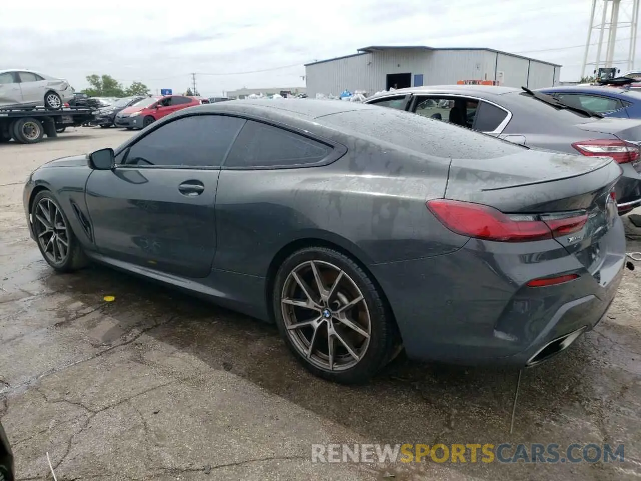 2 Photograph of a damaged car WBABC4C51KBU96543 BMW M8 2019