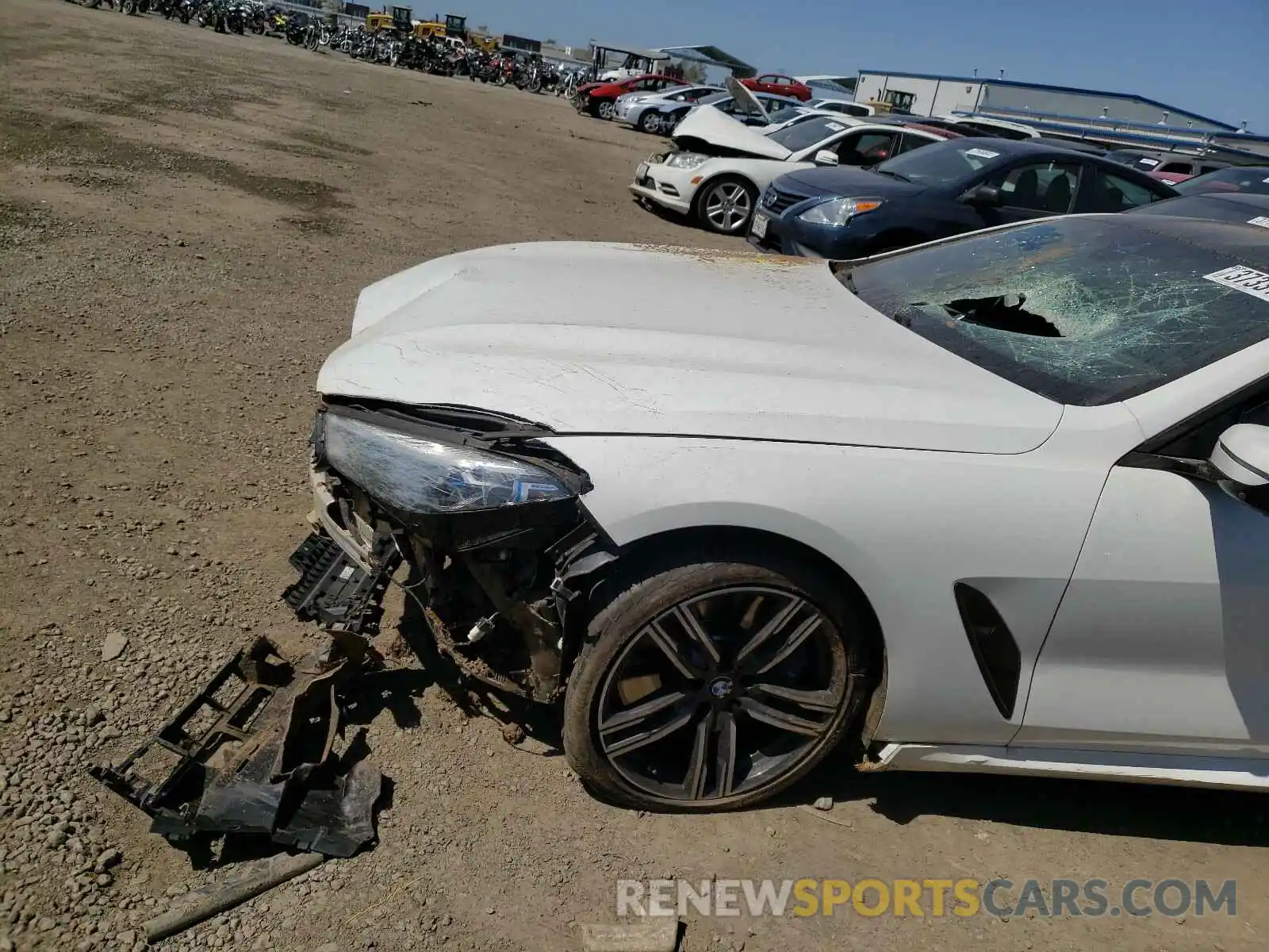 9 Photograph of a damaged car WBABC4C55KBJ35736 BMW M8 2019