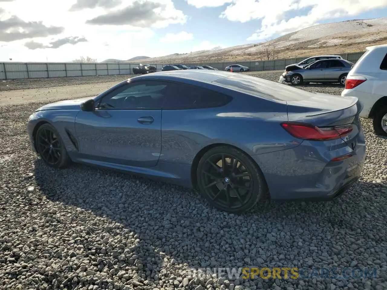 2 Photograph of a damaged car WBABC4C56KBU96134 BMW M8 2019
