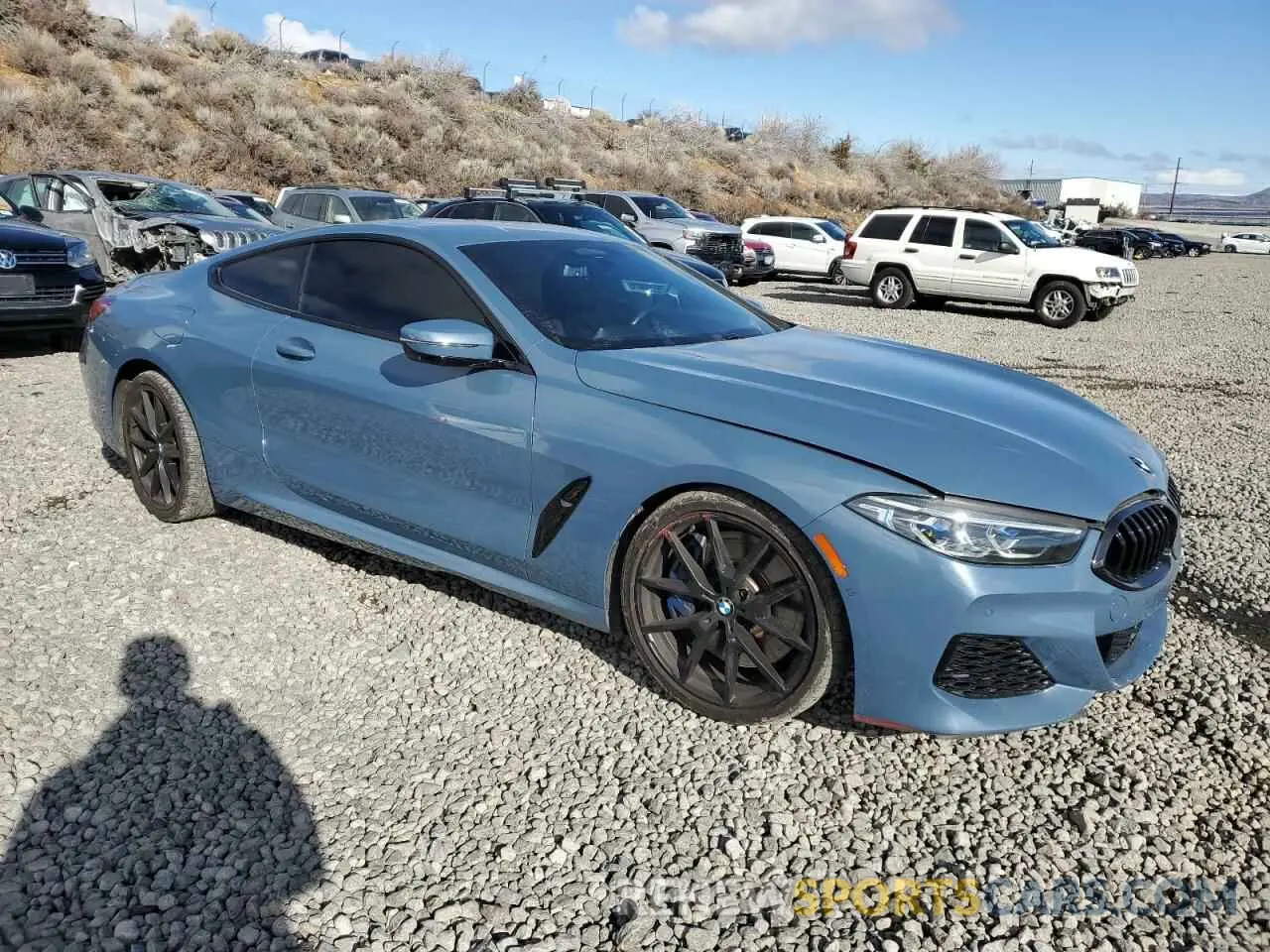 4 Photograph of a damaged car WBABC4C56KBU96134 BMW M8 2019