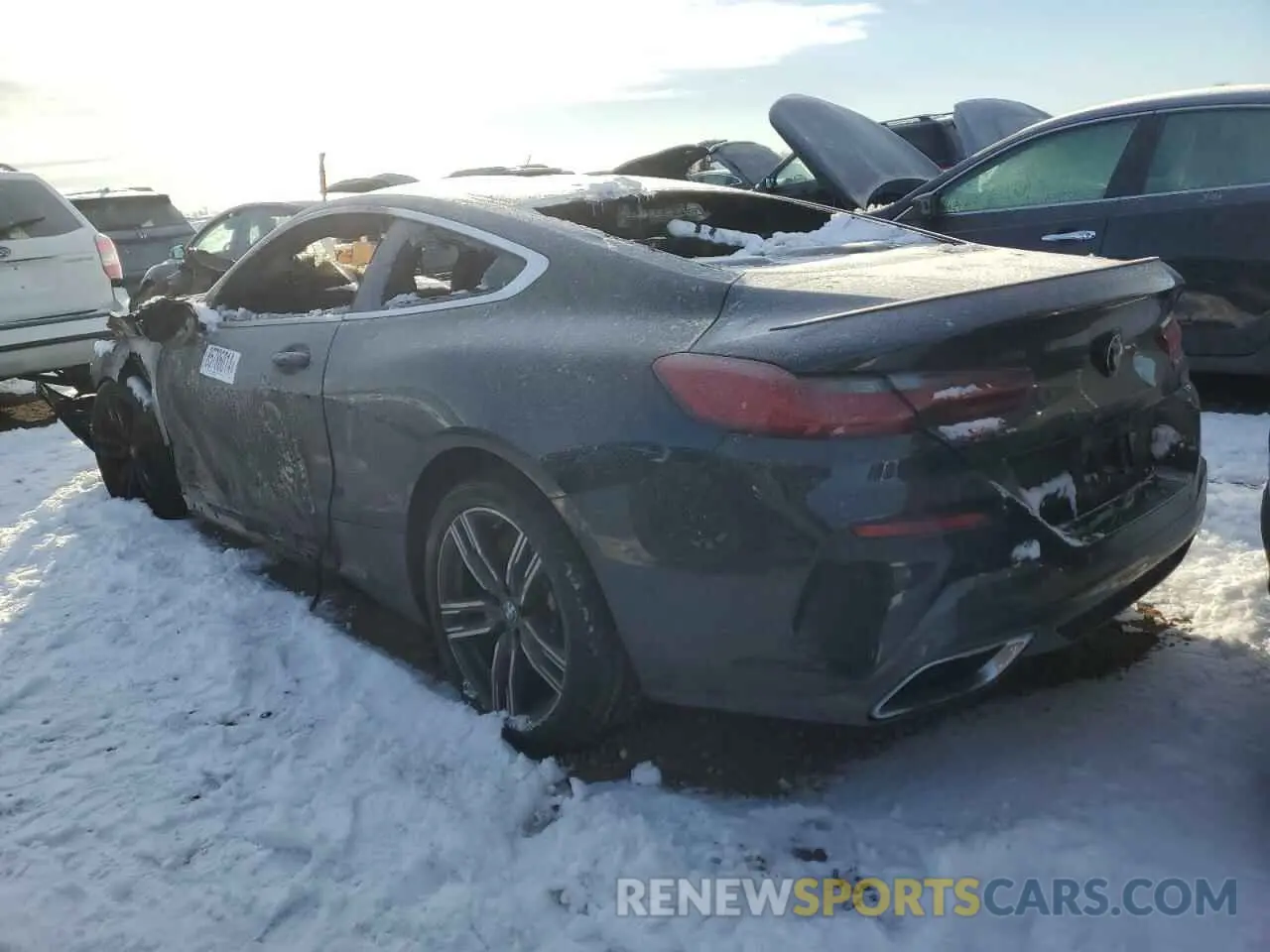 2 Photograph of a damaged car WBABC4C57KBJ35799 BMW M8 2019
