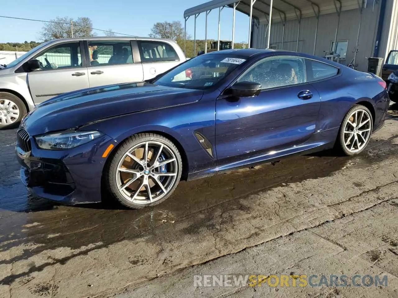 1 Photograph of a damaged car WBABC4C58KBU96541 BMW M8 2019