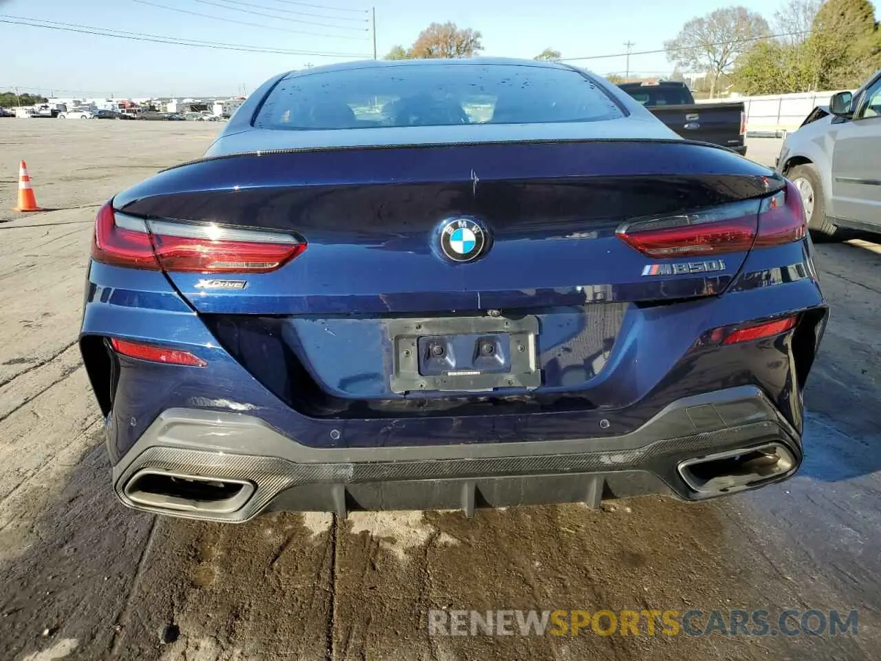 6 Photograph of a damaged car WBABC4C58KBU96541 BMW M8 2019