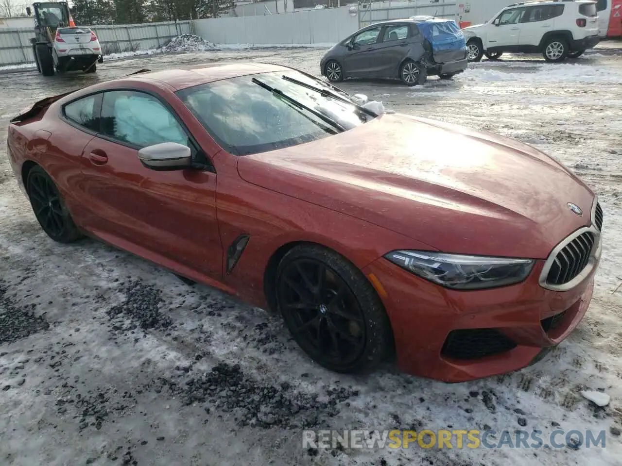 1 Photograph of a damaged car WBABC4C59KBJ35772 BMW M8 2019