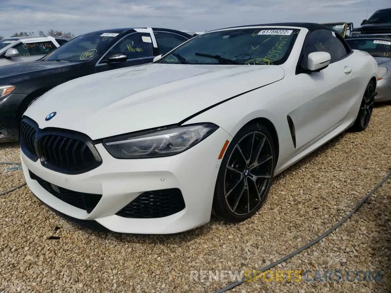 2 Photograph of a damaged car WBAFY4C55KBX38852 BMW M8 2019