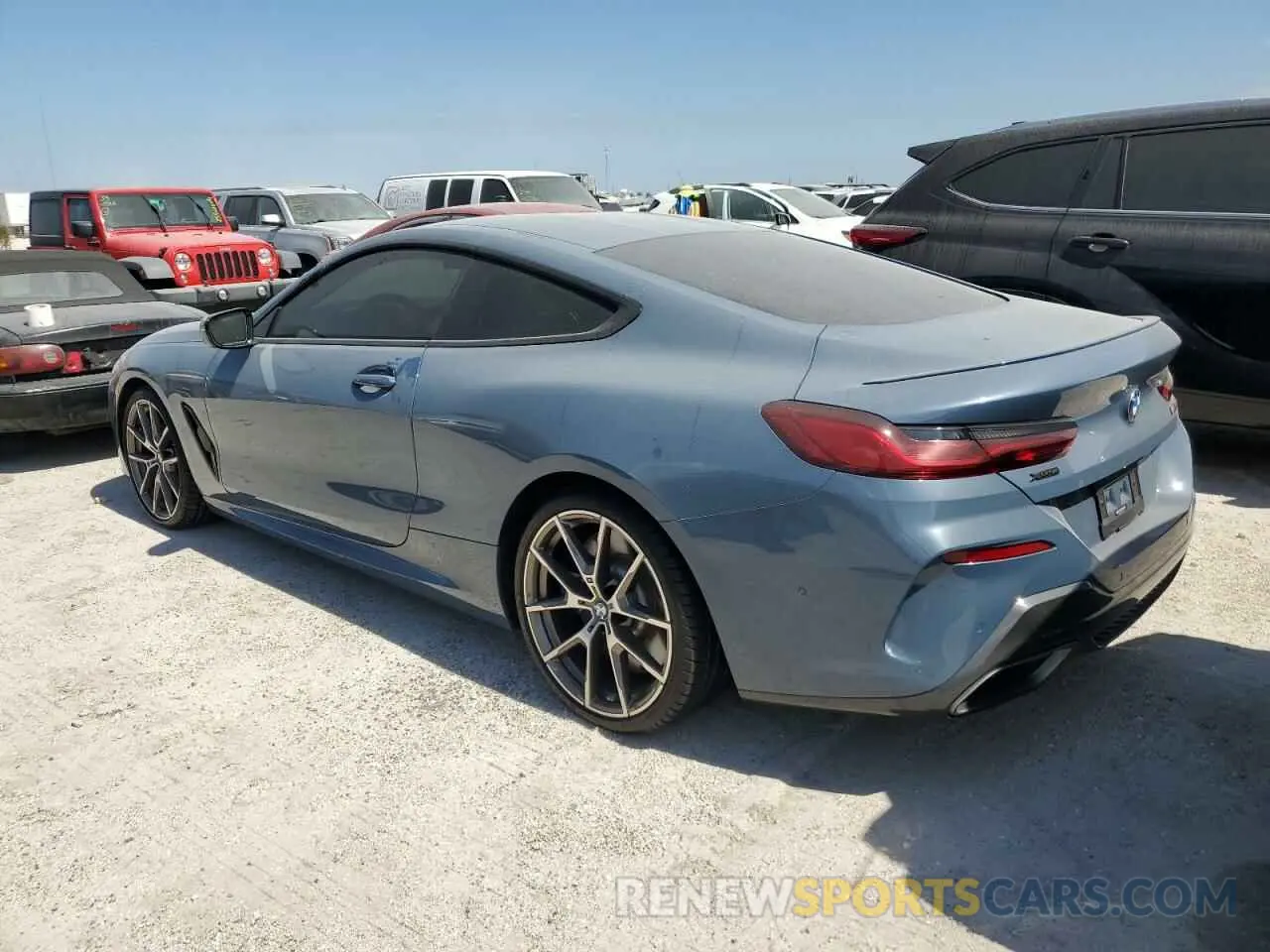 2 Photograph of a damaged car WBABC4C06LCE05155 BMW M8 2020