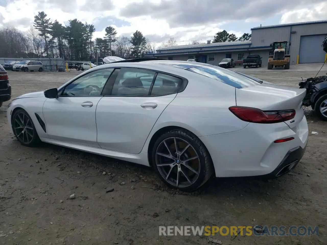 2 Photograph of a damaged car WBAGV8C01LBP48692 BMW M8 2020