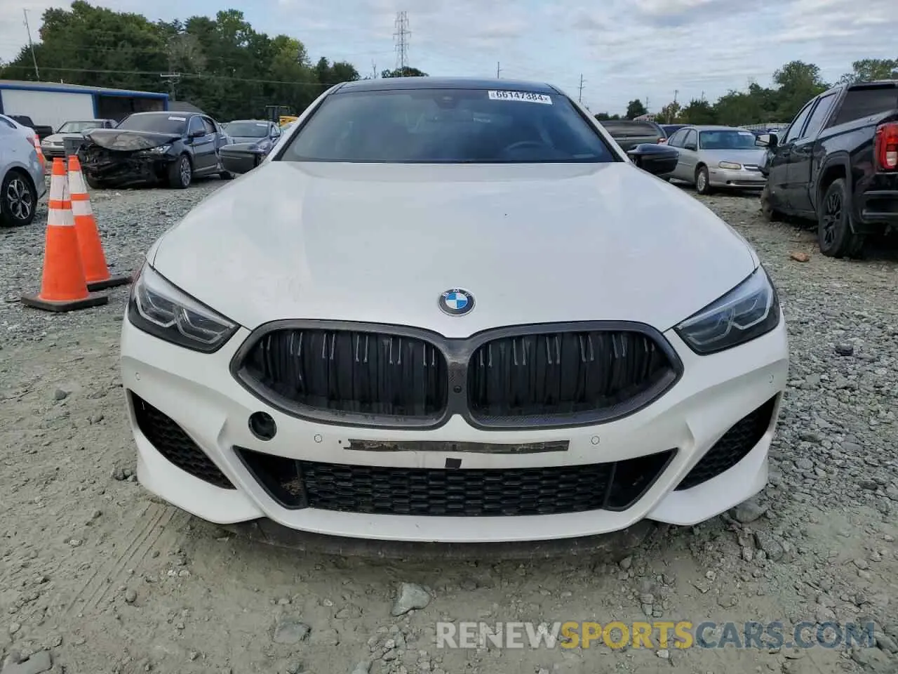 5 Photograph of a damaged car WBAGV8C02LCE26317 BMW M8 2020