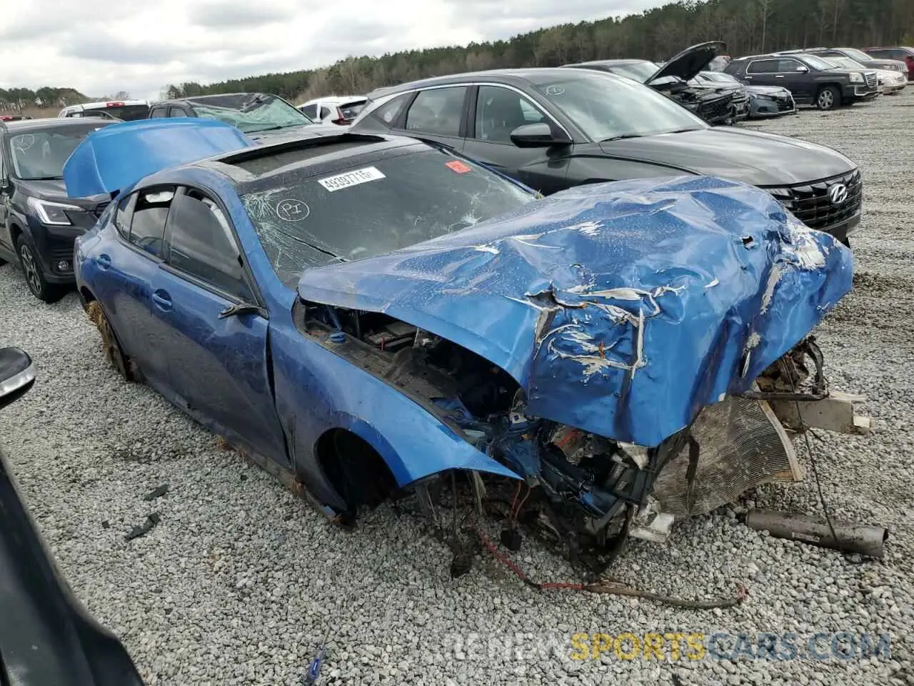 4 Photograph of a damaged car WBAGV8C03LCE29002 BMW M8 2020