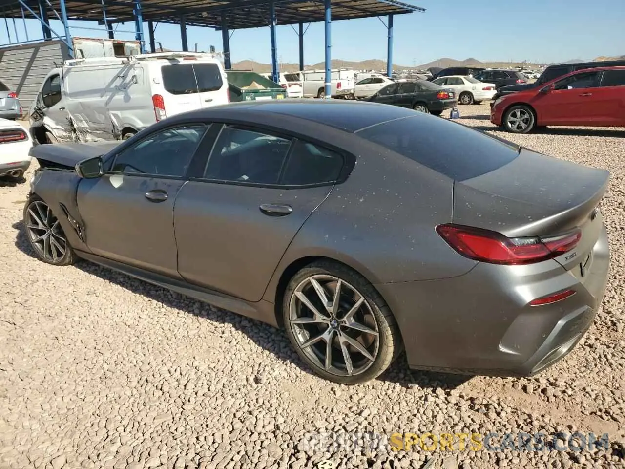 2 Photograph of a damaged car WBAGV8C05LCE41183 BMW M8 2020