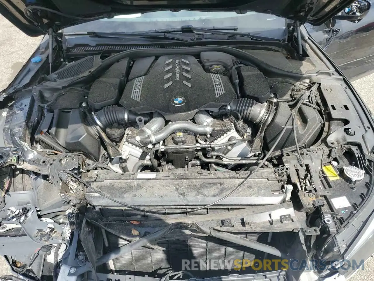 11 Photograph of a damaged car WBAGV8C07LBP48826 BMW M8 2020