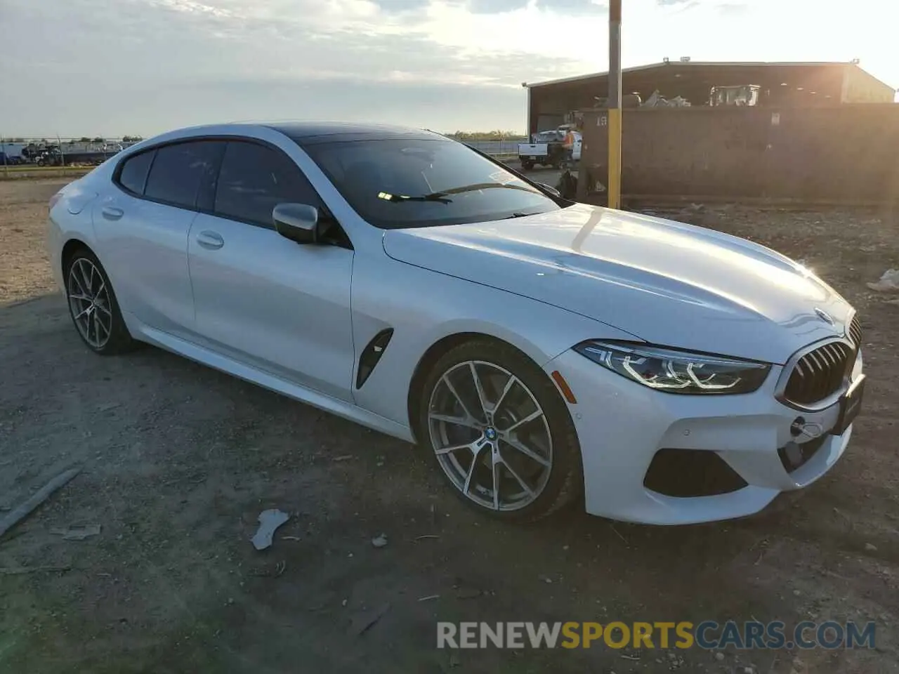 4 Photograph of a damaged car WBAGV8C08LBP48883 BMW M8 2020