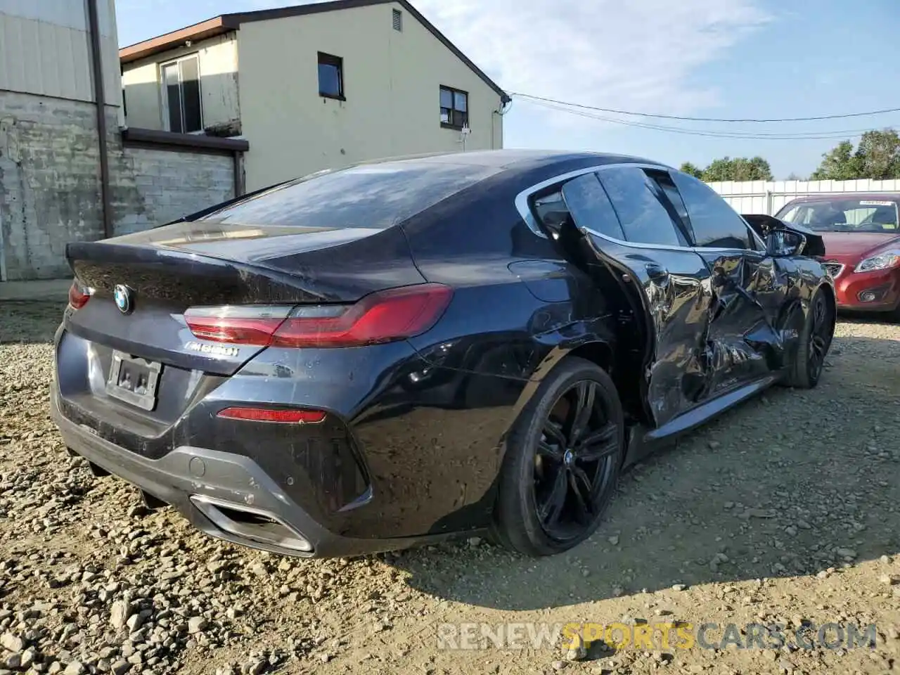 4 Photograph of a damaged car WBAGV8C09LCE52607 BMW M8 2020