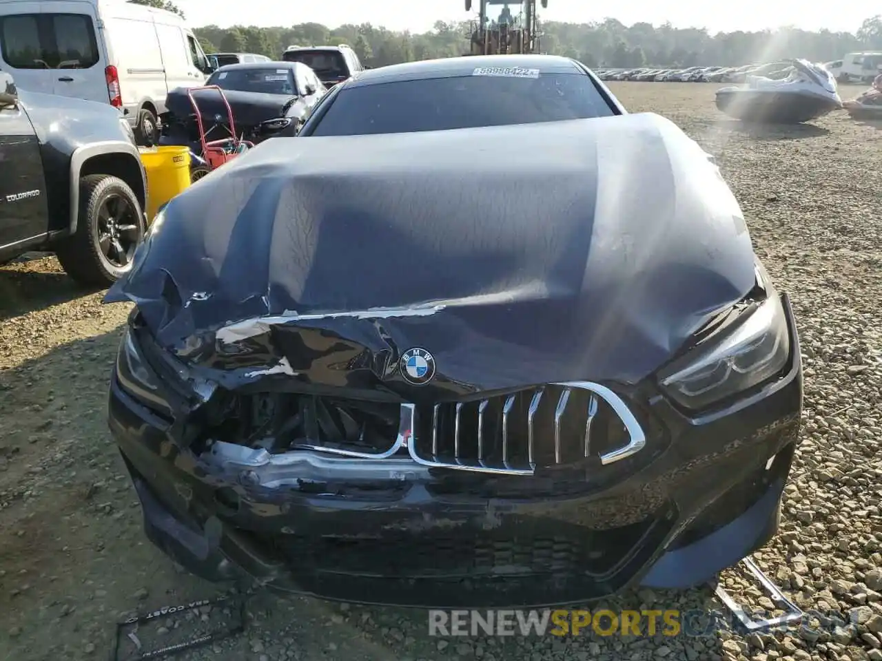 7 Photograph of a damaged car WBAGV8C09LCE52607 BMW M8 2020