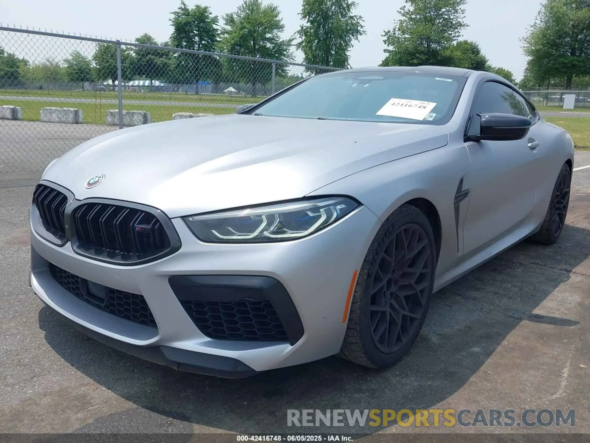 2 Photograph of a damaged car WBSAE0C00LBM08498 BMW M8 2020