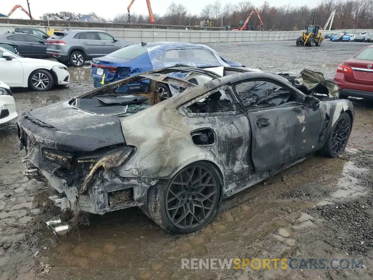 3 Photograph of a damaged car WBSAE0C00LCD68212 BMW M8 2020