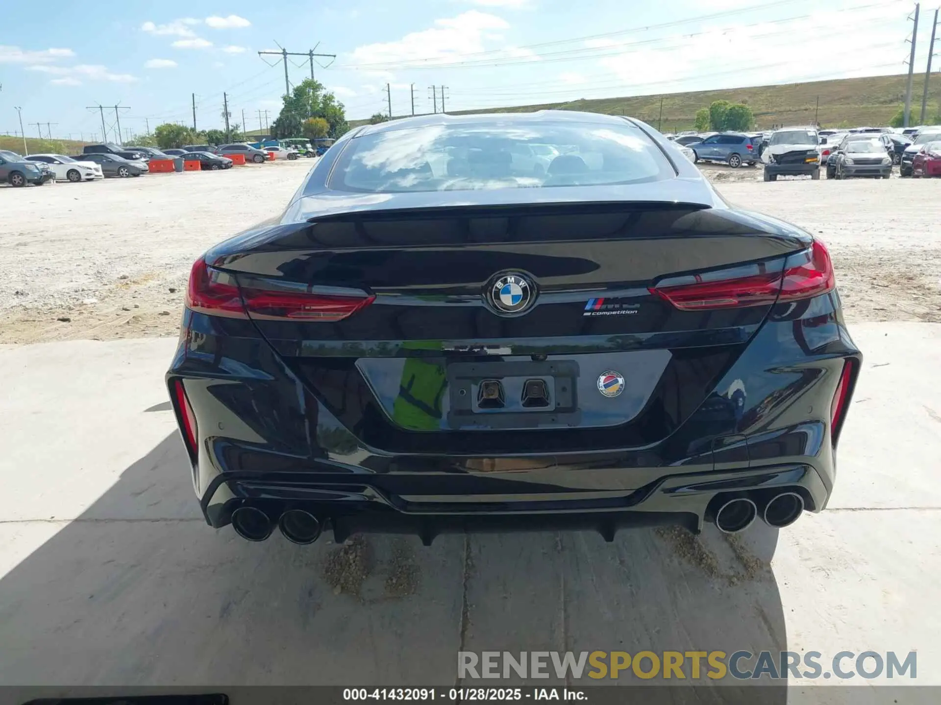 16 Photograph of a damaged car WBSAE0C01LCD71085 BMW M8 2020