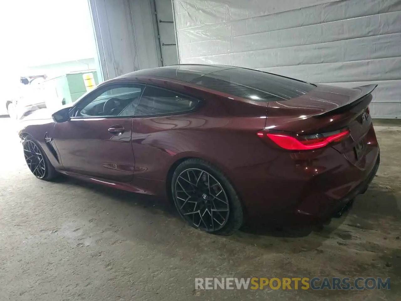 2 Photograph of a damaged car WBSAE0C01LCE23041 BMW M8 2020