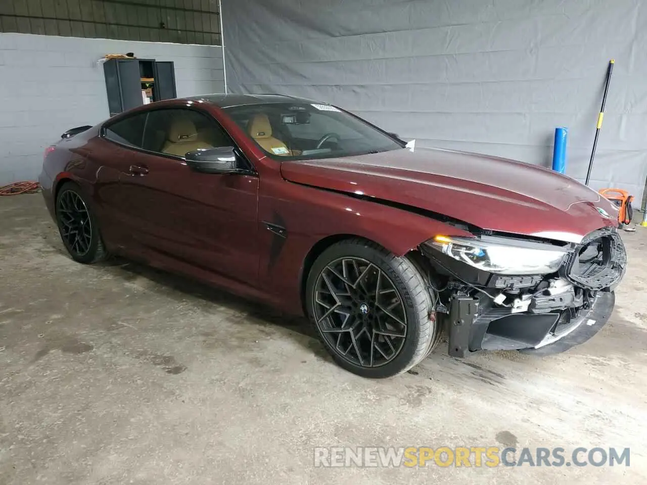 4 Photograph of a damaged car WBSAE0C01LCE23041 BMW M8 2020