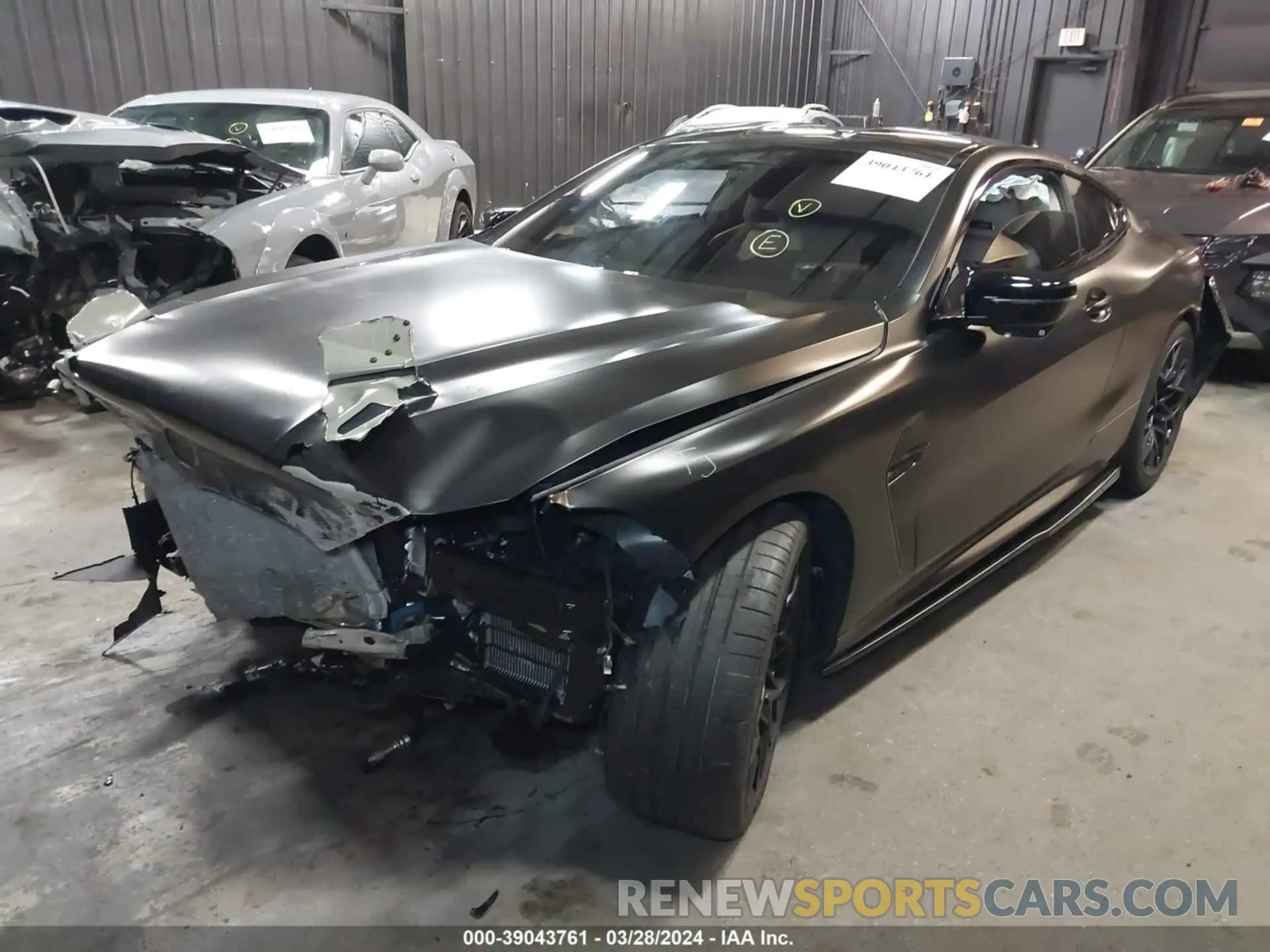 2 Photograph of a damaged car WBSAE0C02LBM08437 BMW M8 2020