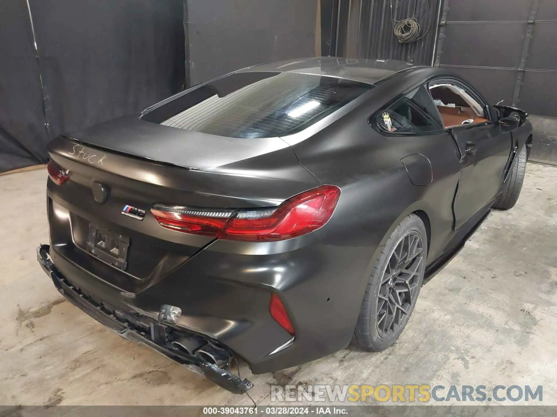 4 Photograph of a damaged car WBSAE0C02LBM08437 BMW M8 2020