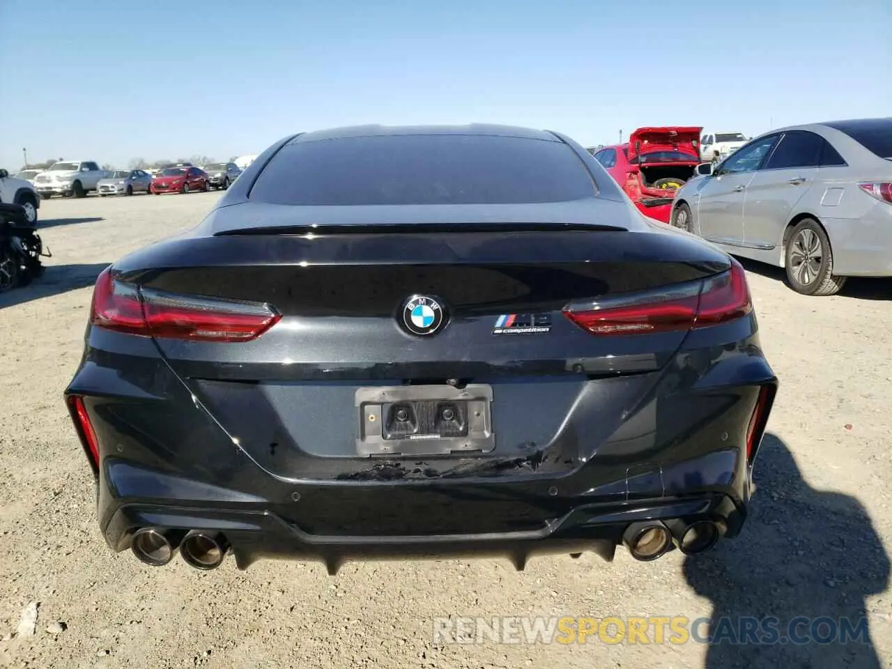 6 Photograph of a damaged car WBSAE0C02LCD60550 BMW M8 2020