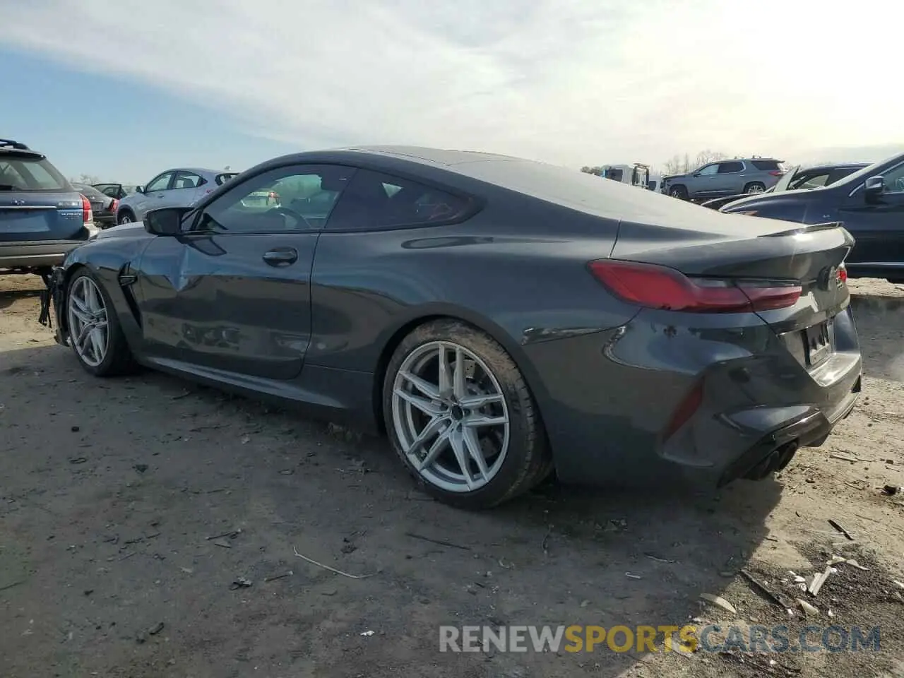 2 Photograph of a damaged car WBSAE0C02LCE87525 BMW M8 2020