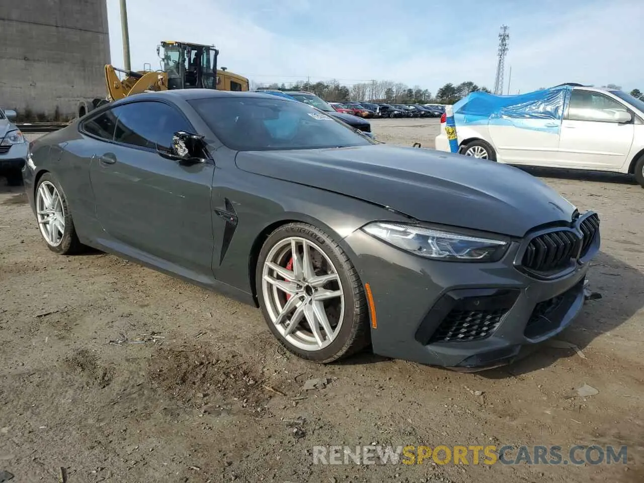 4 Photograph of a damaged car WBSAE0C02LCE87525 BMW M8 2020