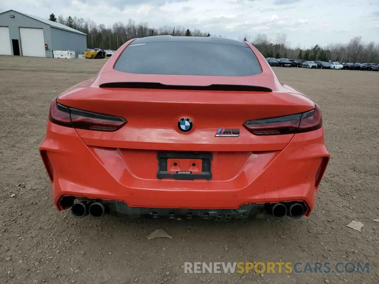 6 Photograph of a damaged car WBSAE0C03LBM08348 BMW M8 2020