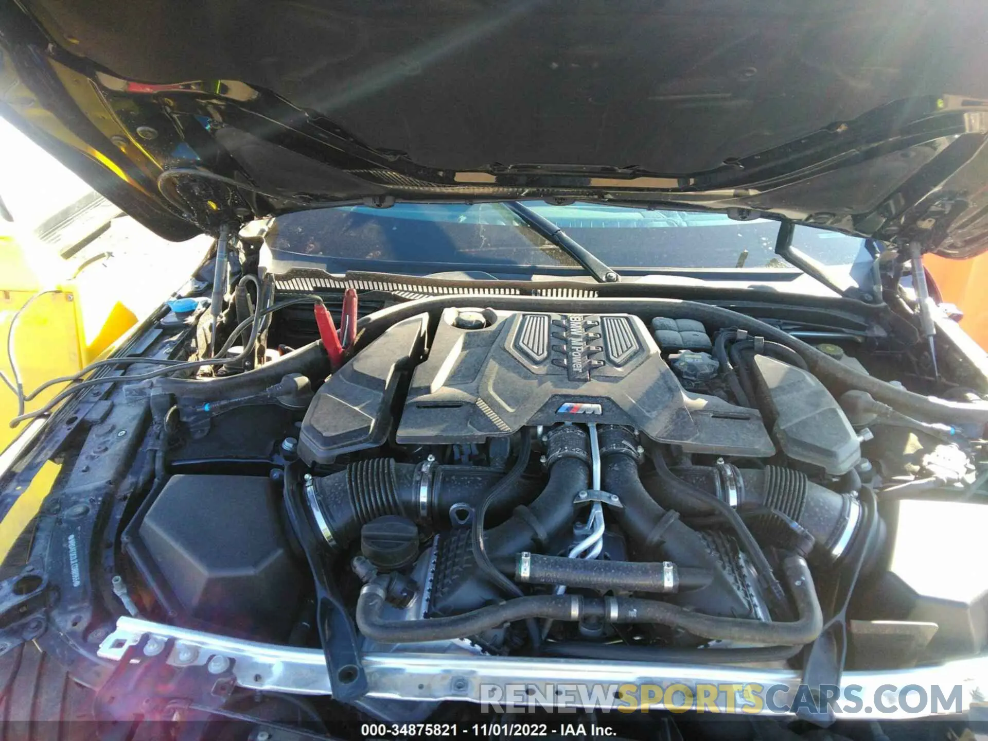10 Photograph of a damaged car WBSAE0C03LCD88955 BMW M8 2020