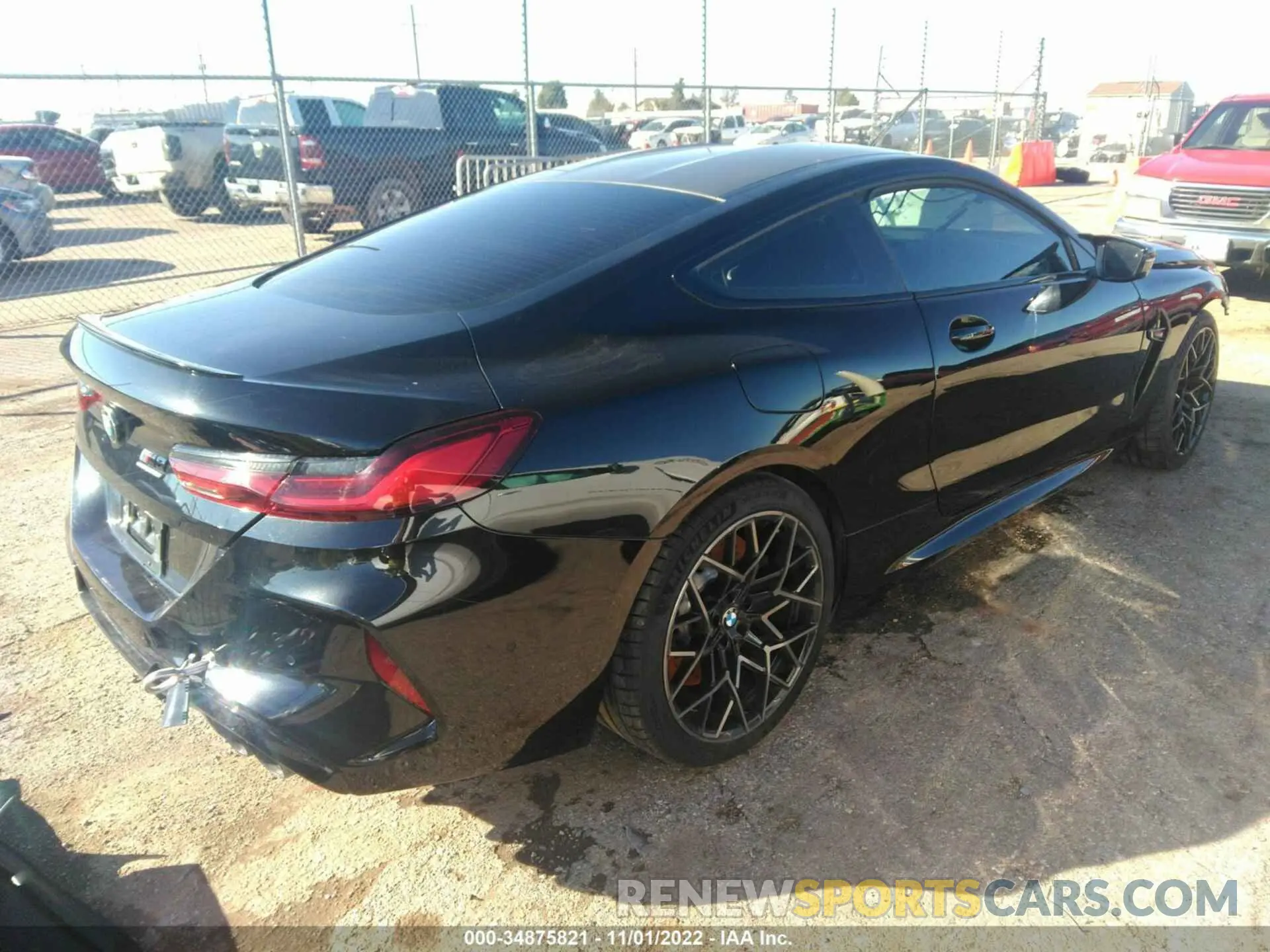 4 Photograph of a damaged car WBSAE0C03LCD88955 BMW M8 2020