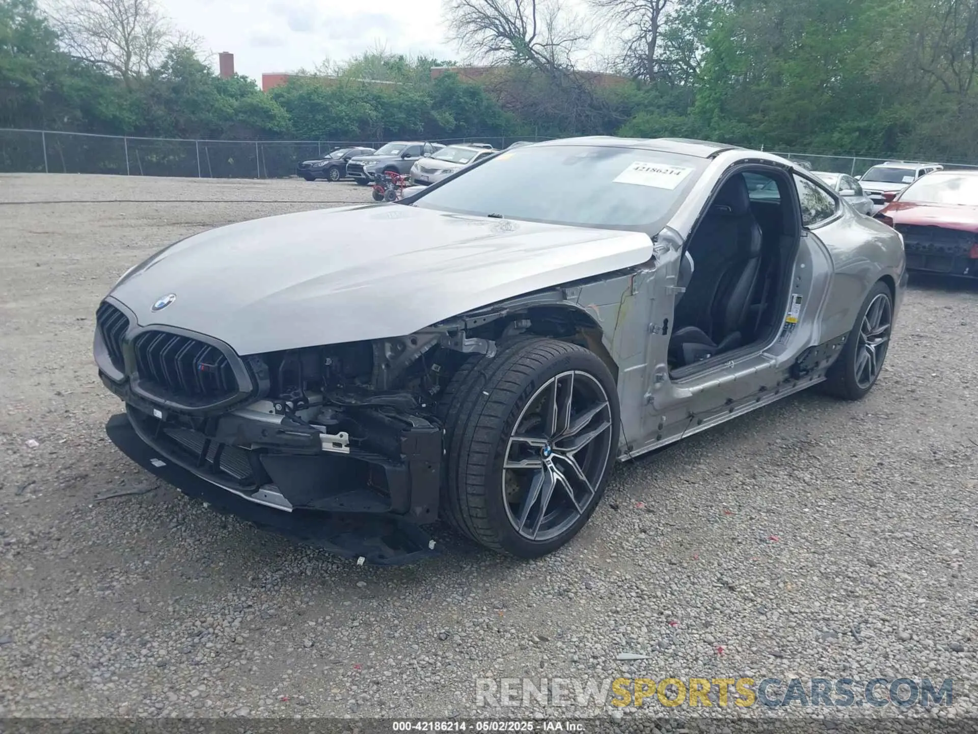 2 Photograph of a damaged car WBSAE0C04LCD82226 BMW M8 2020