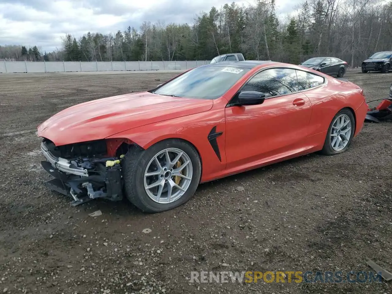 1 Photograph of a damaged car WBSAE0C05LCD59053 BMW M8 2020