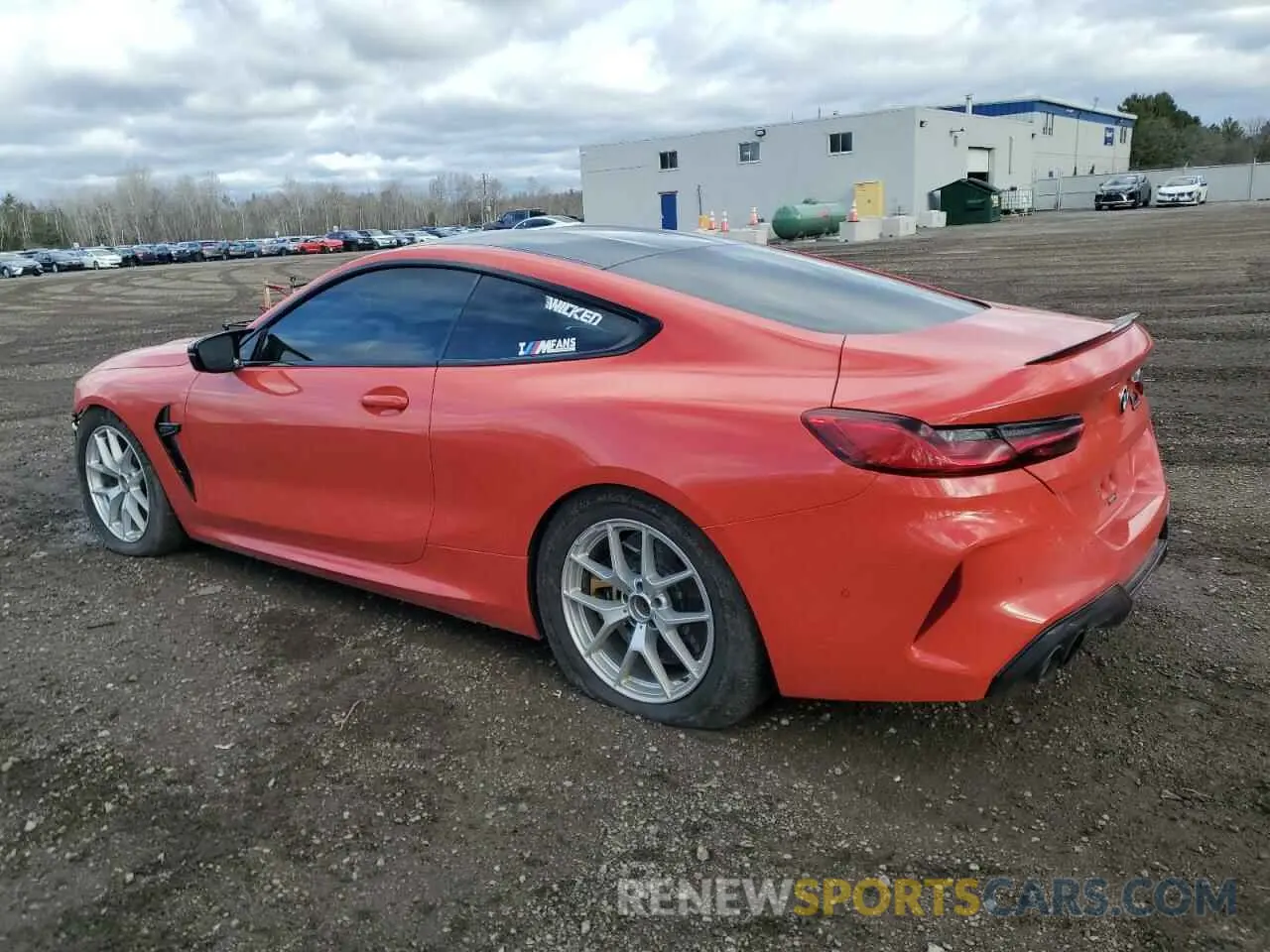2 Photograph of a damaged car WBSAE0C05LCD59053 BMW M8 2020