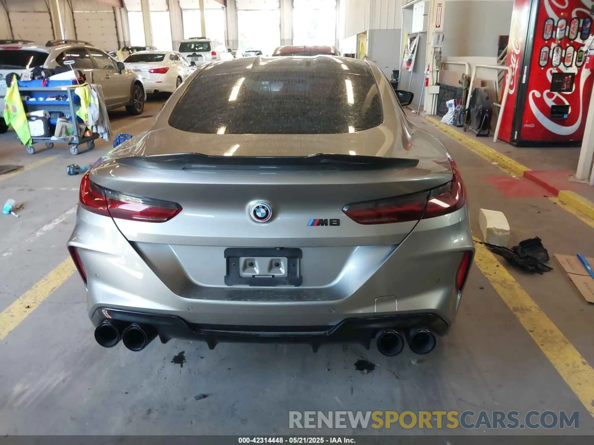 16 Photograph of a damaged car WBSAE0C05LCD60459 BMW M8 2020