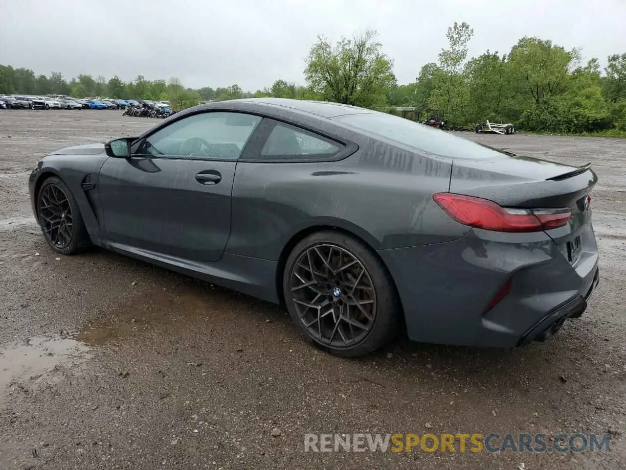 2 Photograph of a damaged car WBSAE0C07LCD25423 BMW M8 2020