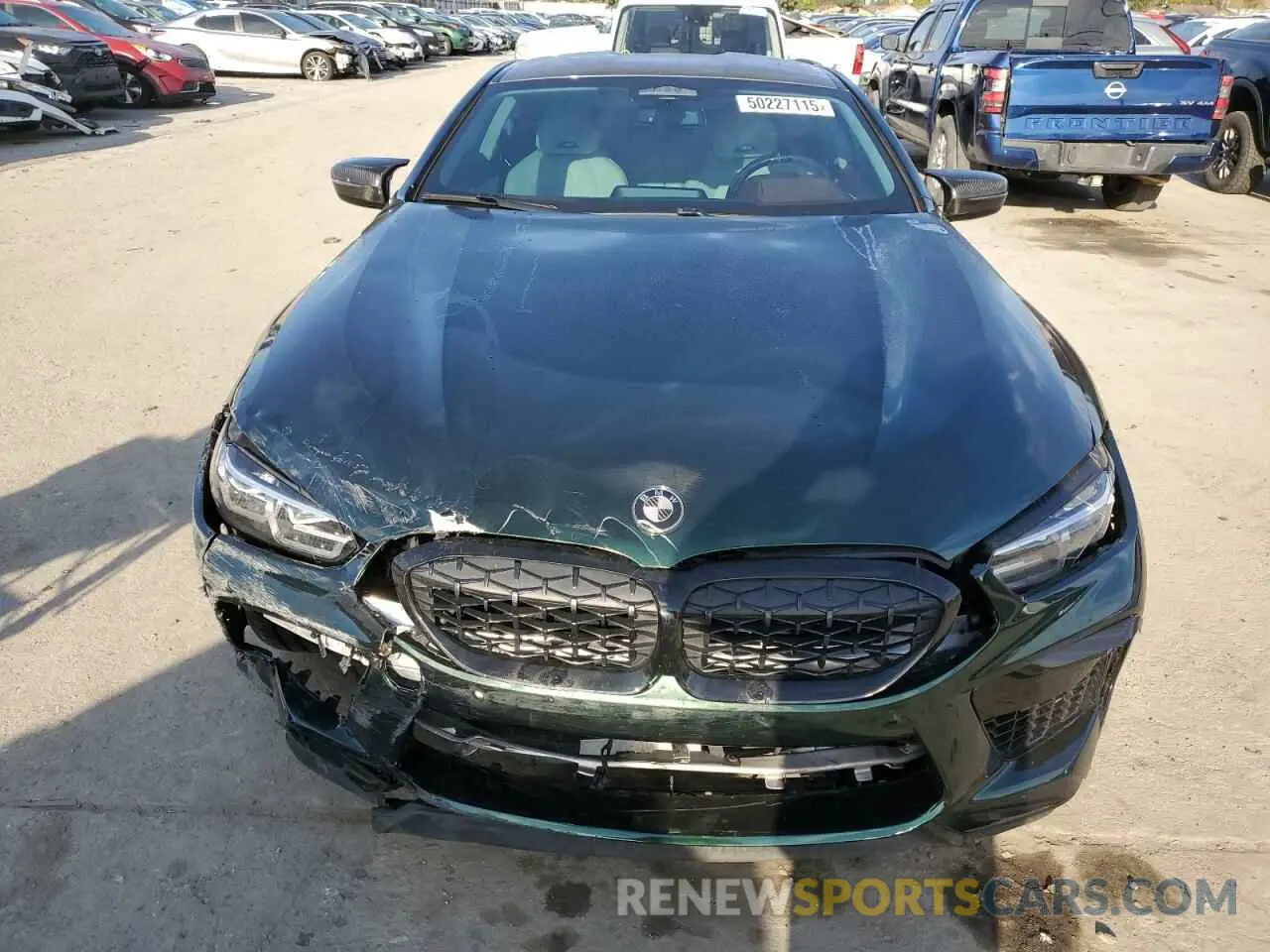 5 Photograph of a damaged car WBSAE0C08LCD01468 BMW M8 2020