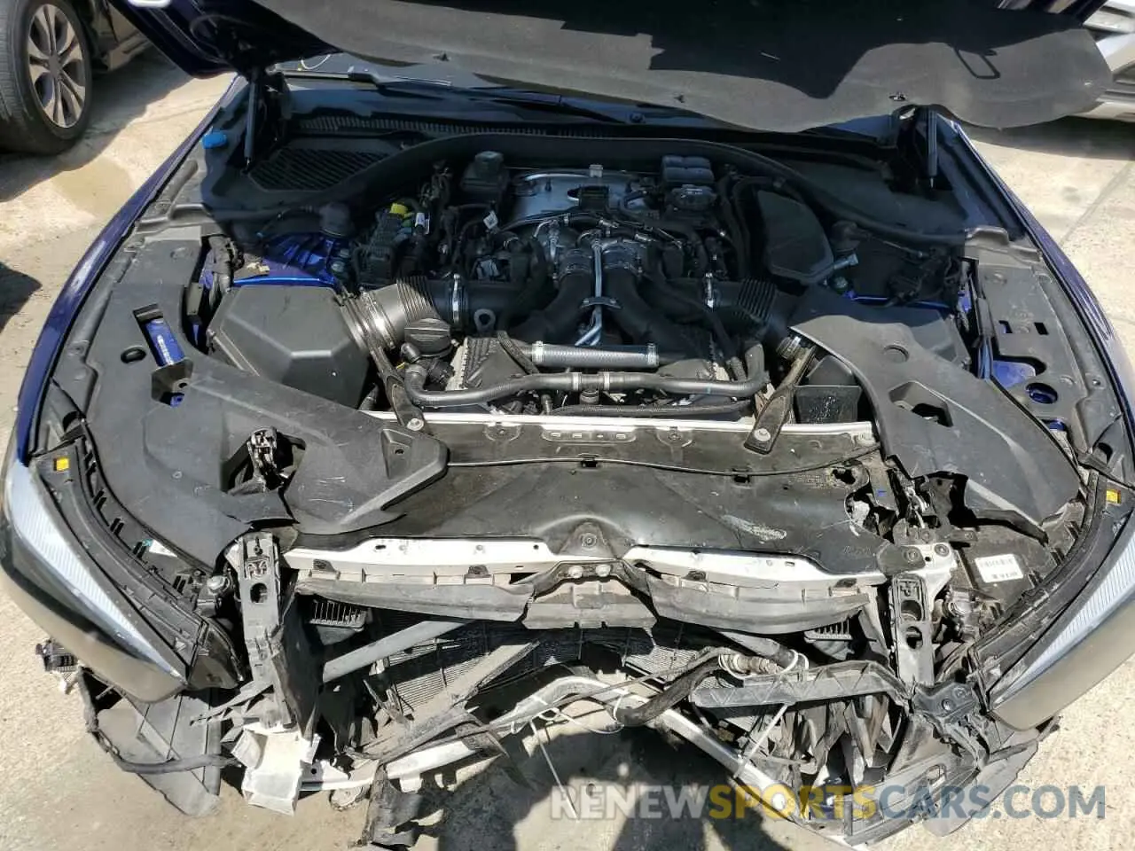 11 Photograph of a damaged car WBSAE0C08LCD77532 BMW M8 2020