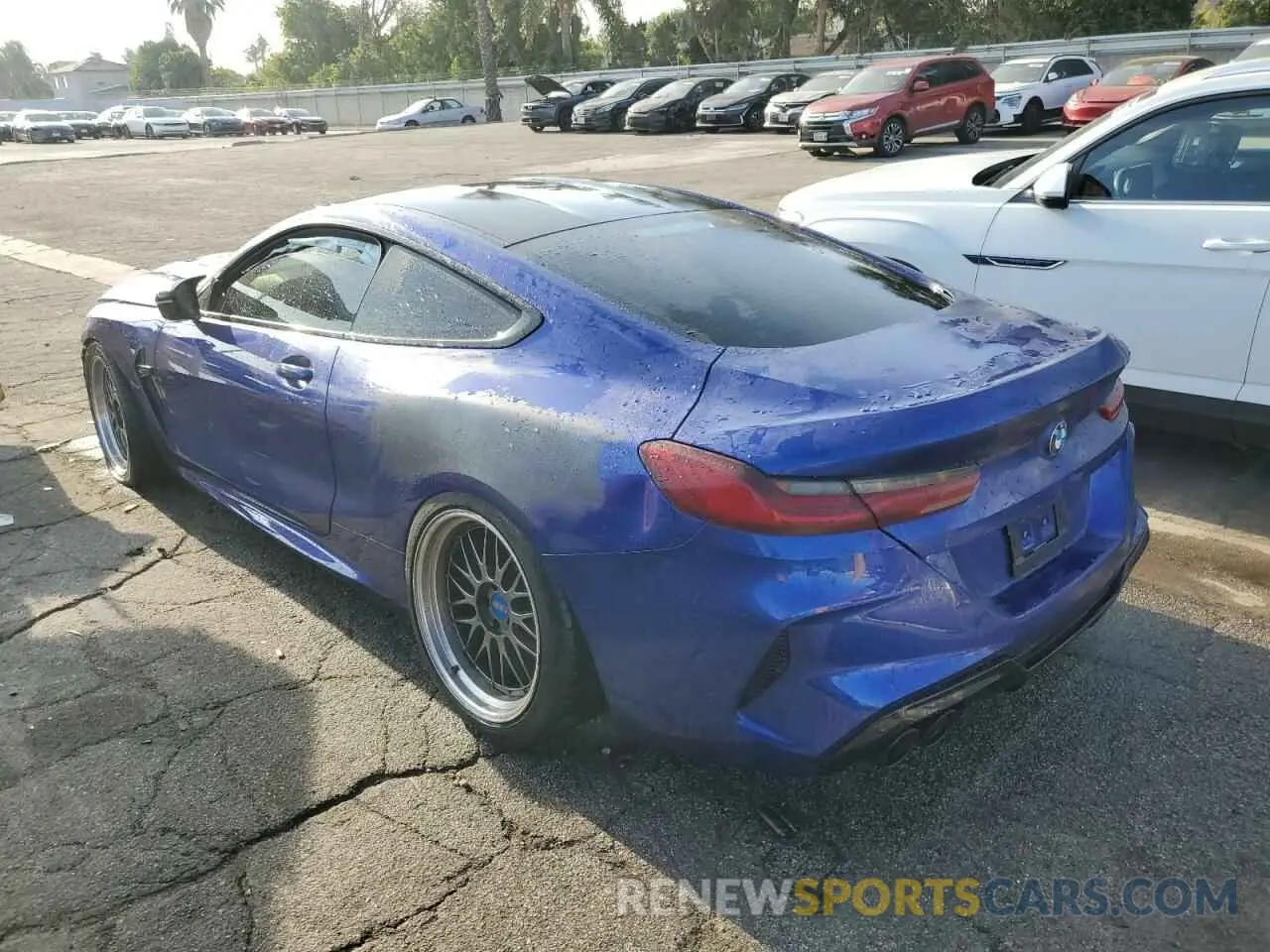2 Photograph of a damaged car WBSAE0C08LCD77532 BMW M8 2020