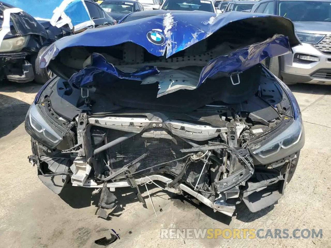 5 Photograph of a damaged car WBSAE0C08LCD77532 BMW M8 2020
