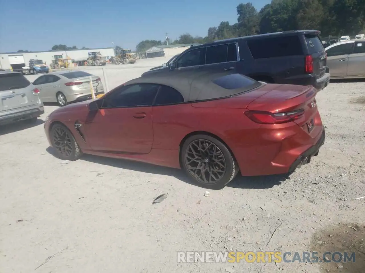 2 Photograph of a damaged car WBSDZ0C01LCD64106 BMW M8 2020