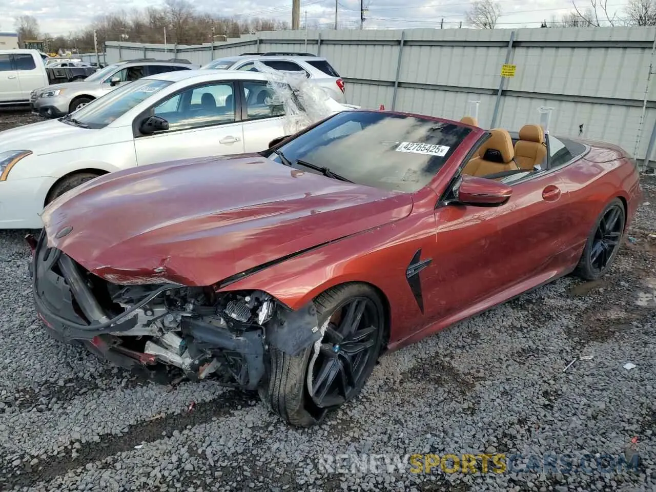 1 Photograph of a damaged car WBSDZ0C06LCD88918 BMW M8 2020