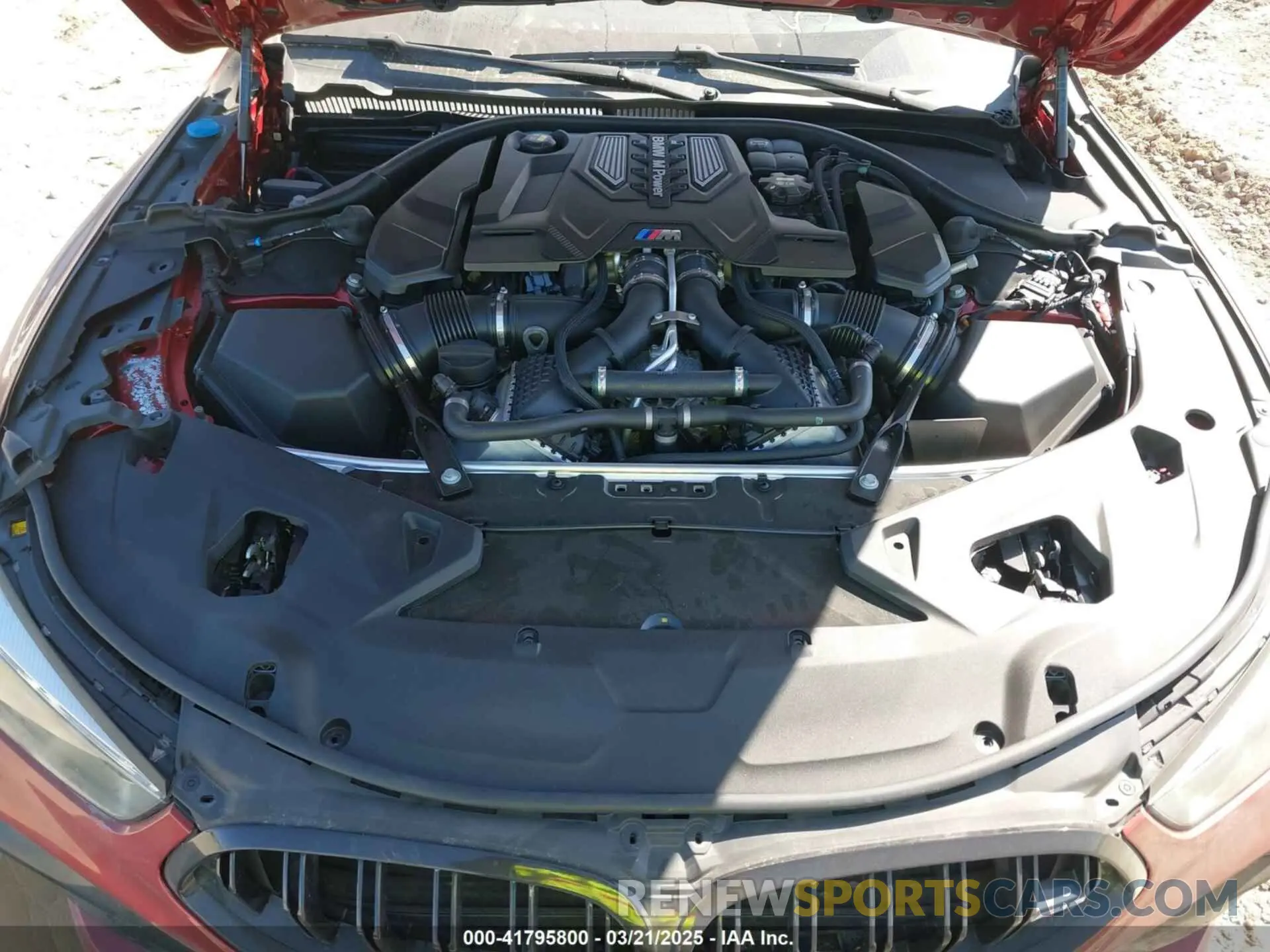 10 Photograph of a damaged car WBSDZ0C07LBM09505 BMW M8 2020