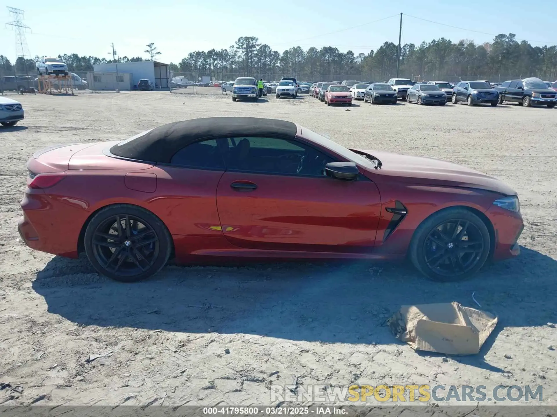 13 Photograph of a damaged car WBSDZ0C07LBM09505 BMW M8 2020