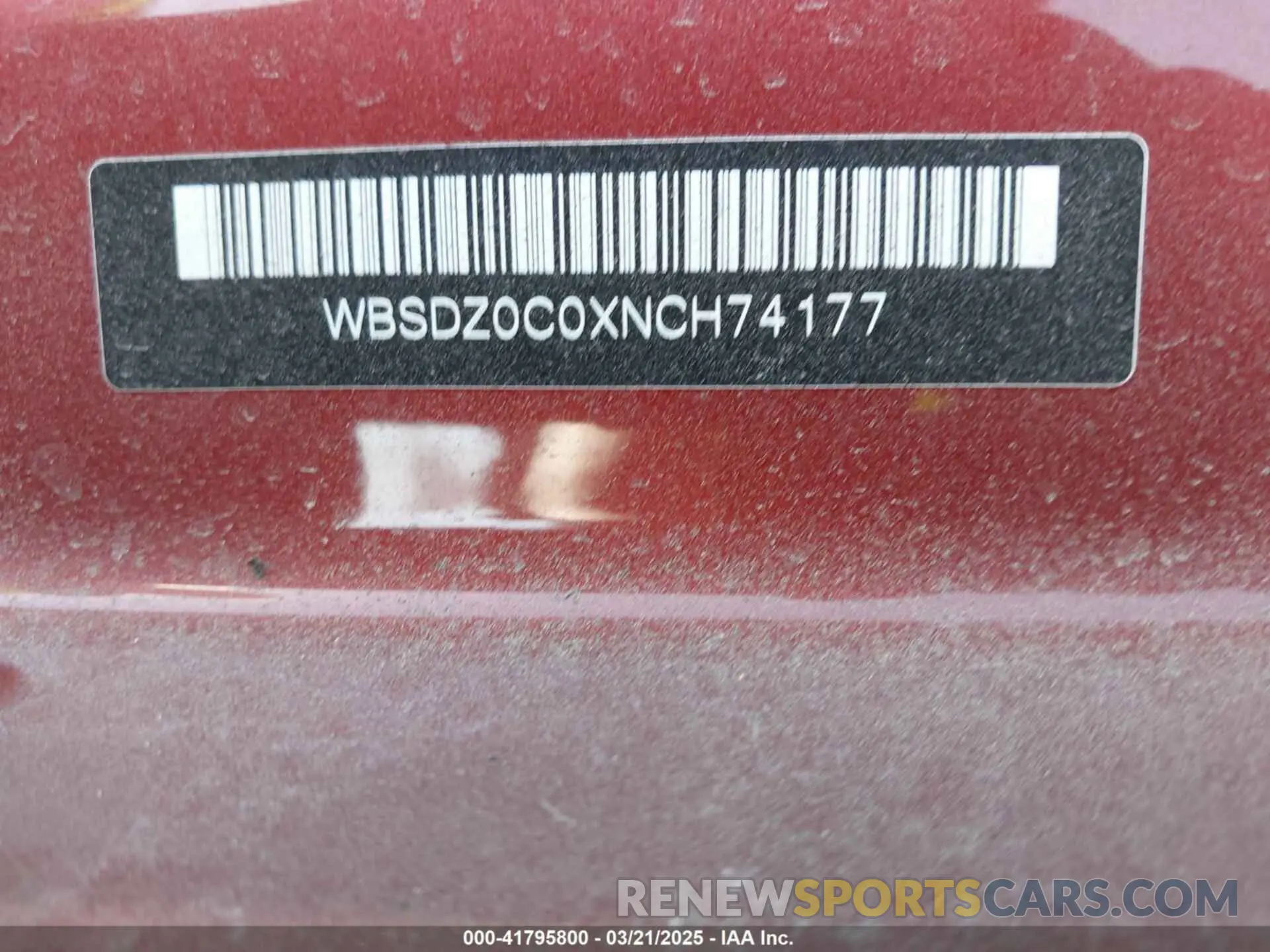 9 Photograph of a damaged car WBSDZ0C07LBM09505 BMW M8 2020