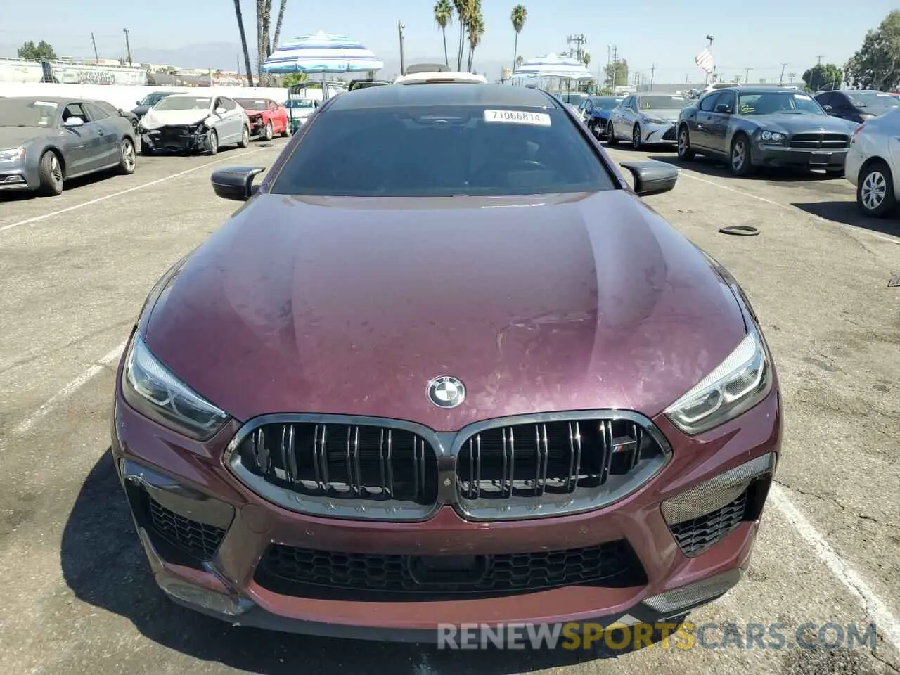 5 Photograph of a damaged car WBSGV0C01LBT81631 BMW M8 2020